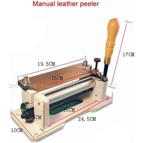1pc Manual Leather peeler Rushed Top Fashion Manually Leather Skiving Machine industrial Heavy Duty Sewing Machine Paring