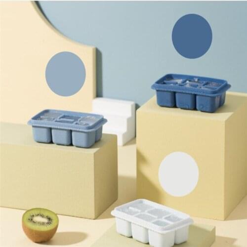 Silicone Mold 3 Packs Ice Cube Tray, Moulds with Non-Spill Lid, Best for Freezer, Baby Food, Water,Cocktail and other Drink