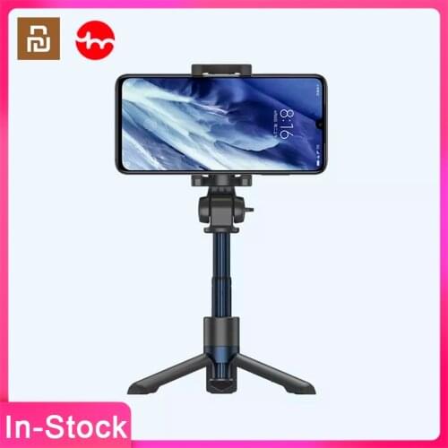Xiaomi Youpin Yuemi Mobile Phone Holder Stand Folding Portable Mini Desktop Tripod Hand Held 360 Degree Rotation Video Selfie