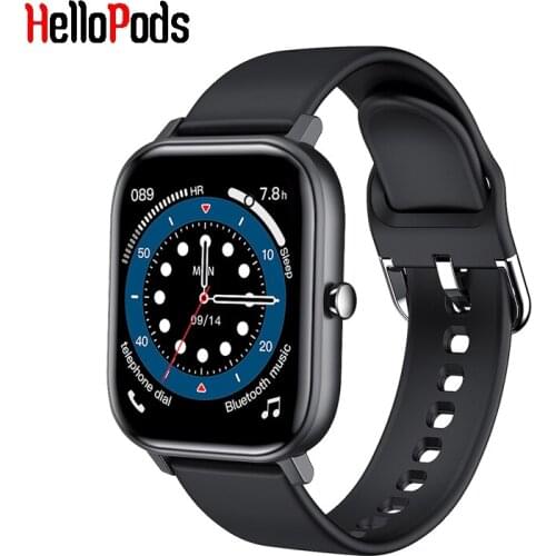 HelloPods IWO L18 Smart Watch Waterproof ECG Heart Rate Body Temperature Monitor Sports Smartwatch For Android IOS PK P8 W26