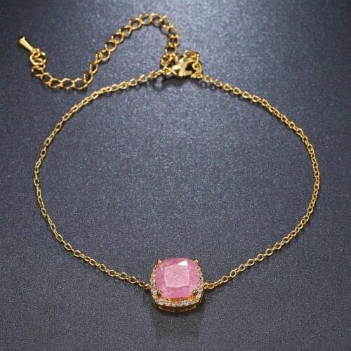 Bettyue Brand Luxury Multicolor Charm Chain Link adlustable Bracelet for Women AAA Cubic Zircon Crystal Jewelry Wedding Gift