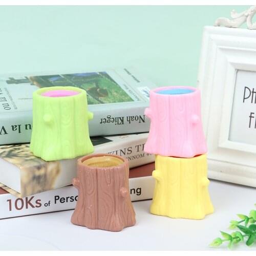 1pc Funny Flying Mouse Cup Squeeze Toy Whole Person Antistress Mini Mouse Hand Toys For Kids