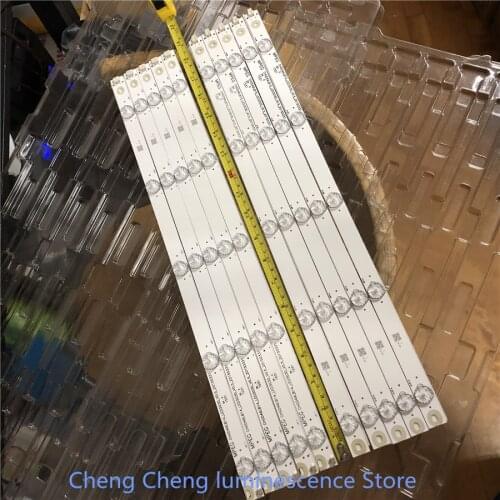 10PCS/lot FOR Changhong 49 inch LCD TV backlight strip use LB-C490F14-E4-L-G1-DL1 49D2000 LB49006 C490F15-E2-L 10LED=97CM 3V