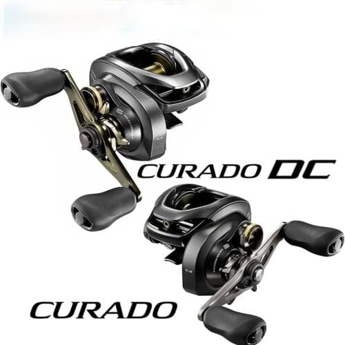 100% Original SHIMANO CURADO DC/CURADO K Fishing Reel 6.2:1/7.4:1/8.5:1 6+1BB 5KG Power I-DC4 System Strength Body Smooth light