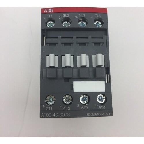 ABB 4-ploe contactors AC-1 25A AC/DC operated 4 N.O. main poles AF09-40-00-11 AF09-40-00-12 AF09-40-00-13 AF09-40-00-14