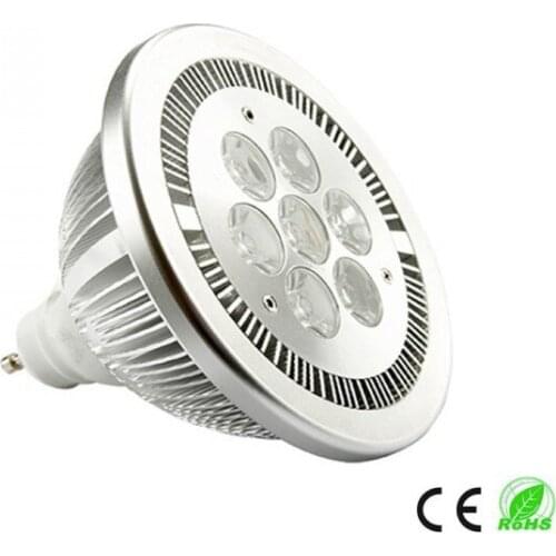 AC85-265V GU10 AR111 7W led spotlight ,2 year warranty,7*1W ED lamp