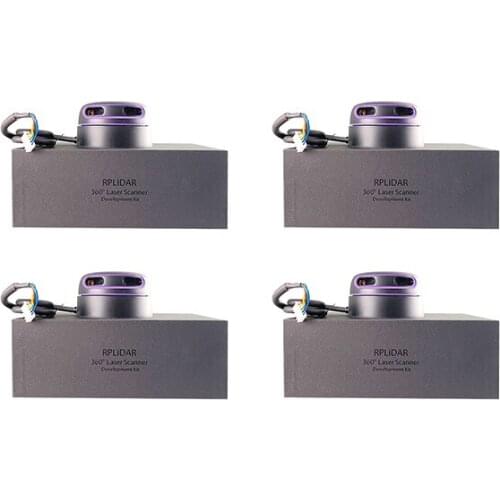 Free shipment! 4PCS Slamtec RPLIDAR A3M1 360 Degree 25 Meters 16000 Times Indoor and Outdoor Availability for robot