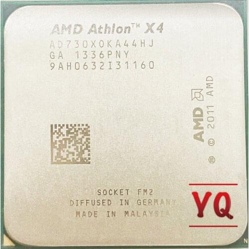 AMD Athlon X4 730 2.8 GHz Quad-Core CPU Processor AD730XOKA44HJ Socket FM2