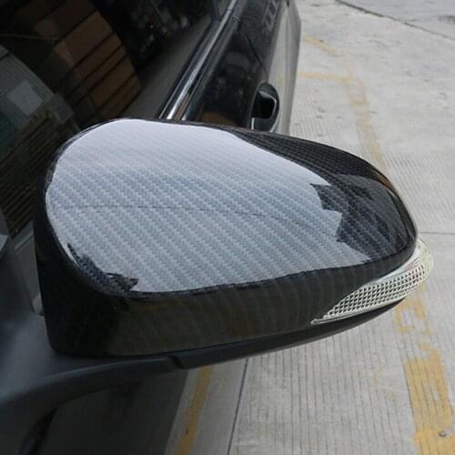 ABS Chrome For Toyota VERSO 2013 2014 2015 2016 2017 accessories Car rearview mirror cover trim car styling