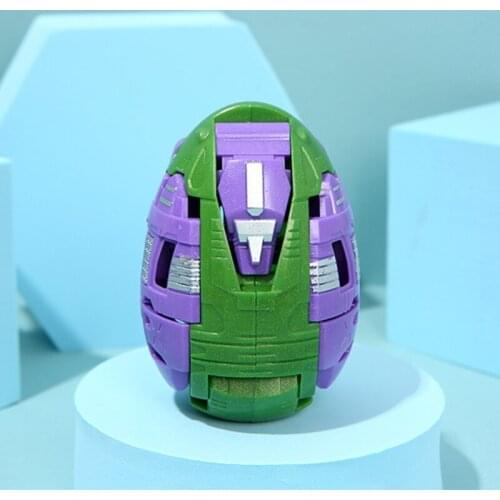 F62D Dinosaur Eggs Deformation Robot Toy Automatic Transform Twisting Boys Baby Kids Educational Toys Gift