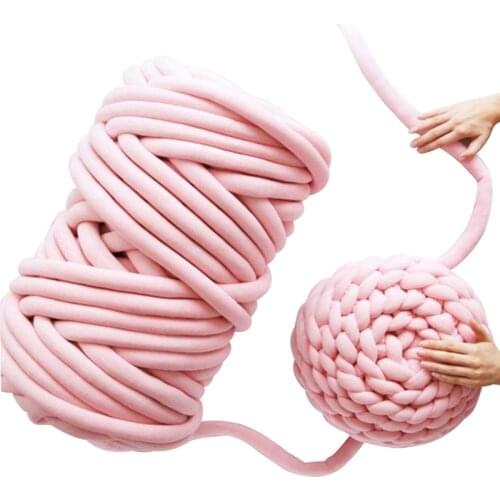 New 250G The New Thick Wool Yarn Core Filling Cotton Cored Hand-knitted Machine Washable Can Not Wash Hair