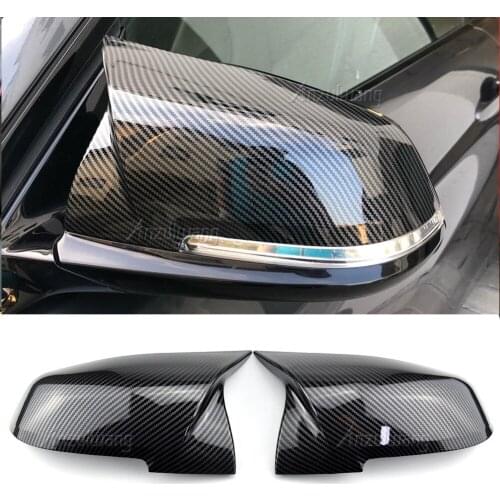 NEW-For Bmw Series 1 2 3 4 X M 320i 420i F20 F21 F87 M2 F23 F30 F36 X1 E84 Gloss Black Side Mirror Cover Cap Rearview -M4 Style