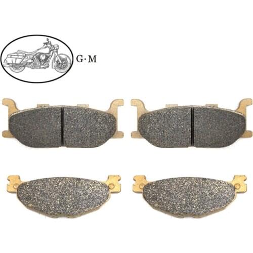 Motorcycle Front / Rear Brake Pads For YAMAHA YP400 YP 400 Majesty 2004