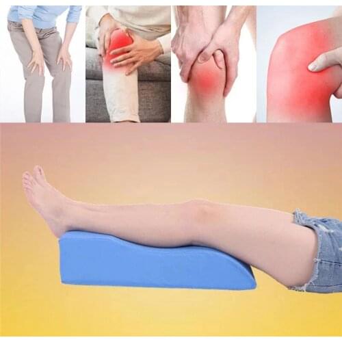 Slow Rebound Memory Foam Leg Raiser Pillows Soft Portable Leg Pain Relieve Support Cushion S Shape Massage Support Body Pillow