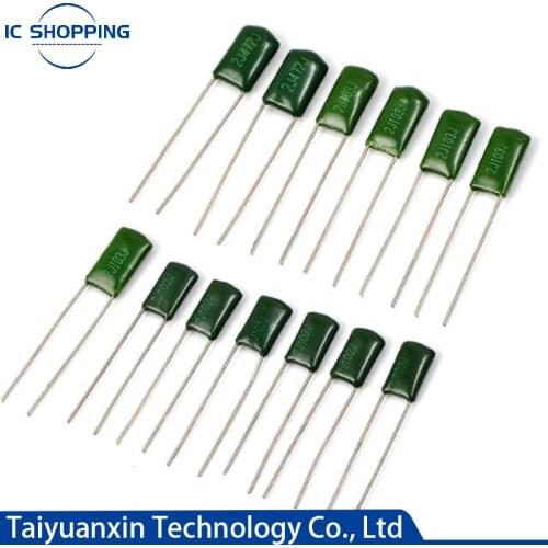 Polyester Film Capacitor 2J 2E 2G 2A 100V 630V 100nF 0.1uF 2A104J 102J 103J 223J 222 472 473J 2A473J 2A472J 222J 223J 823J 562J