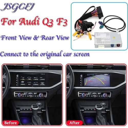 Reversing Camera Decoder For Audi Q3 F3 2018~2021 MMI Interface Original Car Screen Upgrade Model Adapter Rear Backup Camera