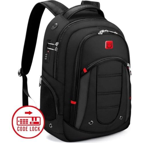 Men 15.6 Inch Laptop Backpack Large Capacity Business Travel Waterproof Bag Children New School Bags Mochila 9003KJ