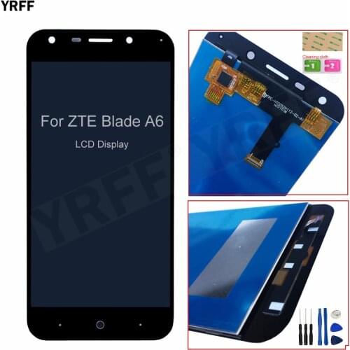 For ZTE Blade A6 Lite LCD Display Touch Screen Digitizer A0622 A0620 Assembly Replacment LCD Panel Lens Sensor