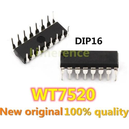 1pcs/lot WT7520 7520 DIP-16 Support recycling all kinds of electronic components