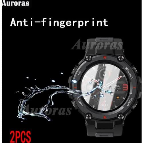 2 pcs For Amazfit t-Rex Pro Smart Watch Screen Protector Film Tempered Glass Protector Cover Case For Amazfit t-Rex Film