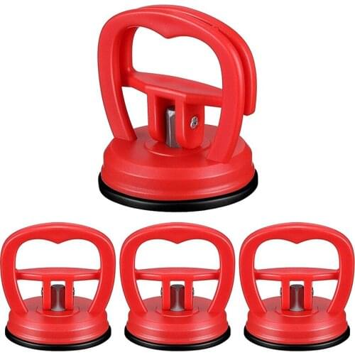4 Car Dent Repair Tool Suction Cup Dent Pullers Car Dent Handle Lifters, Dent Pullers Removers for Car Dent Repair,Glass