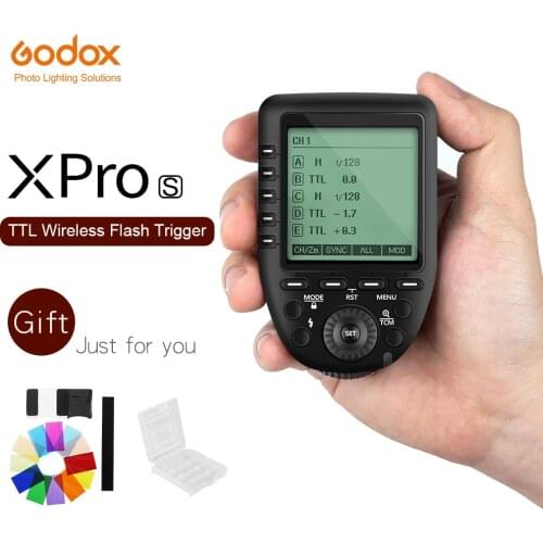 Godox Xpro-S TTL 2.4G Wireless X system Transmitter Trigger For Sony A77 II A99 A9 A7R III A350 Godox TT685S V860II-S