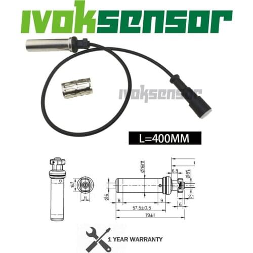 Wheel Speed ABS Sensor For Meritor WABCO 4410329050 4410329632 4410324430 4410329682 Fit RENAULT MAN DAF BENZ MB VOLVO SCANIA