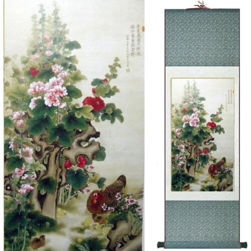 Birds and flowers painting home office decoration painting living room painting 2019081206