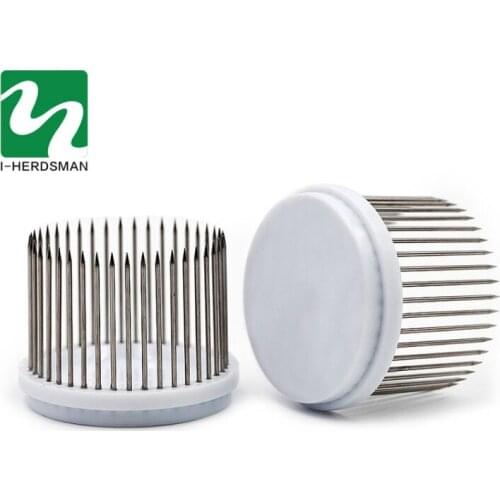 2pcs New Queen Bee Cage Stainless Steel Needle Type Catcher Rearing Cover Catcher Beekeeper Beekeeping Tools Controlling Devices