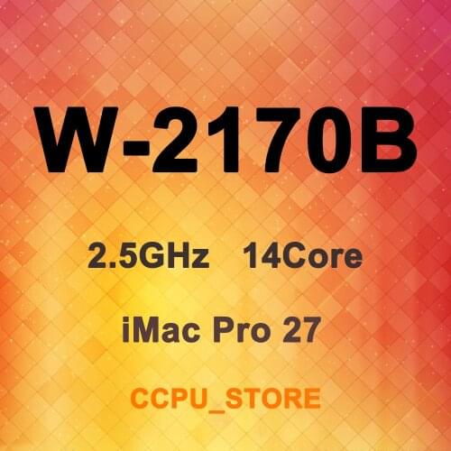 Xeon W-2170B SR3W3 2.5GHz 14Core 19.25MB 140W LGA2066 C422 CPU Processor