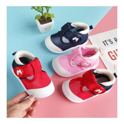 Summer Infant Sandals Girls Boys Toddler Shoes Soft Bottom Comfortable Outdoor Anti-collision Children Baby Mesh Sandals