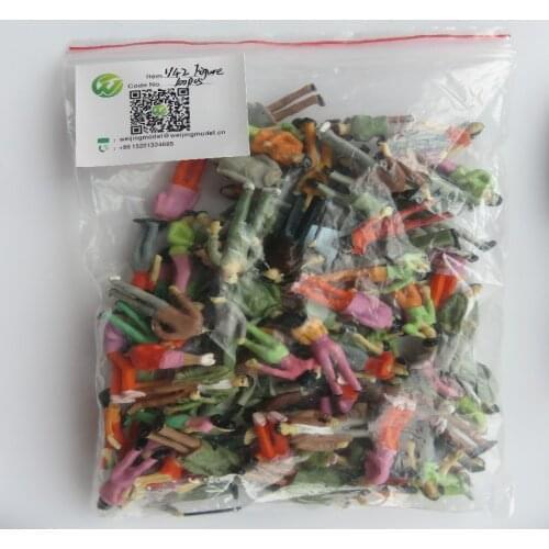 2018 newer product scale model painted color figures for train layout passengers architecture model making