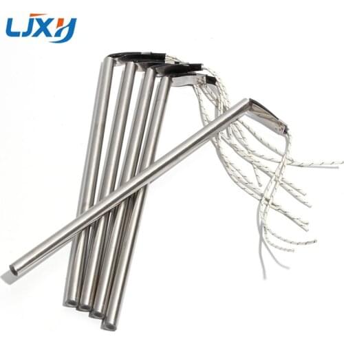 LJXH Single Head Heating Tube with Corner Piece Cartridge Heater Withstand Voltage Pipe 110V/220V/380V 700W Electric Element