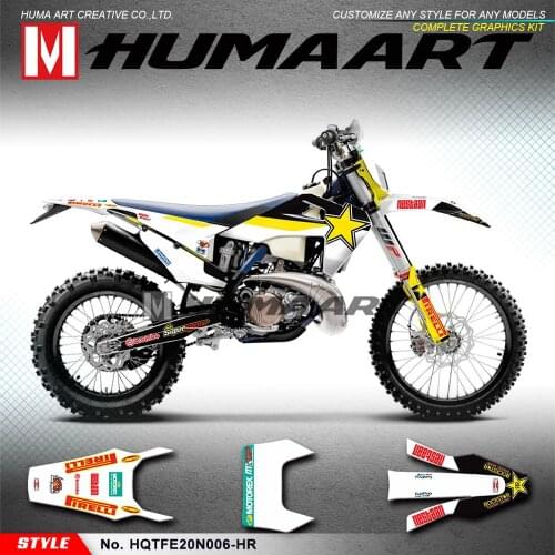 HUMAART Complete Graphics Off Road Sticker MX Wrap for Husqvarna FS TC FC TX FX TE FE 125 150 250 300 350 450 501 2019 2020 2021