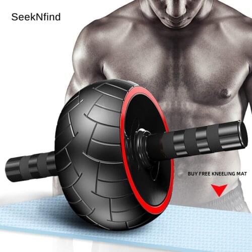 2020 Single Wheel Abdominal Wheel Roller Muscle Exercise Equipment Training Gym Home Fitness Tools