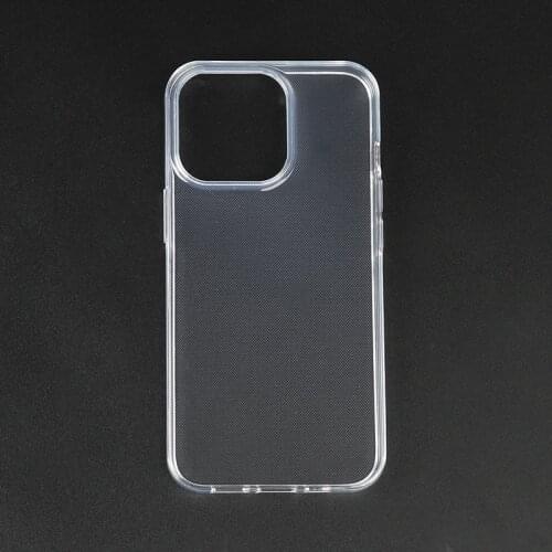 Plain TPU Soft Cover For APPLE iPhone 13 Pro Max Mini Clear Phone Case Transparent Fundas