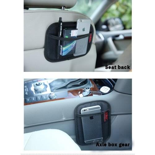 Stowing Tidying Oxford Fabric Car Storage Net Bag Automotive Pocket Multi-use Car Seat Back Organizer