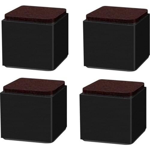 Hot Bed Riser - Solid Steel Bed or Furniture Post, Creates an Additional 2 Inch of Height or Storage