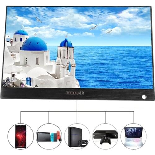 Portable Lcd Hd Monitor 15.6 Usb Type C HDMICompatible For Xiaomi Huawei Laptop Phone Switch And Ps4 Portable Lcd Gaming Monitor