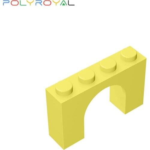 Building Blocks accessories DIY bending Plates 1x4x2 Arch brick 10 PCS Creative Educational toy for children birthday gift 6182