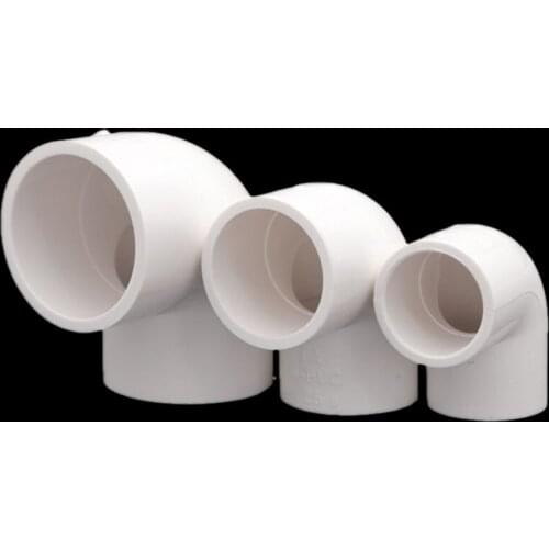 PVC inside diameter 20/25/32/40/50mm Water Supply Pipe Fittings Elbow Connectors Plastic Joint Irrigation Water Parts