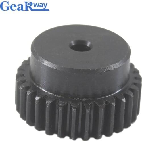 45Steel Rc Gear Wheel 1M 35T Pinion Gears Wheel 6/6.35/7/8//12/12.7/14/15mm Bore 1 Mould 35Teeth Metal Spur Gear Pinion