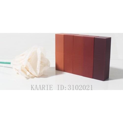 50pcs/lot Frosted Style 5color Opitions Lipstick Tube, Empty Plastic Lip Balm Storage Container, Cosmetic Bottle,Lip Beauty Tool