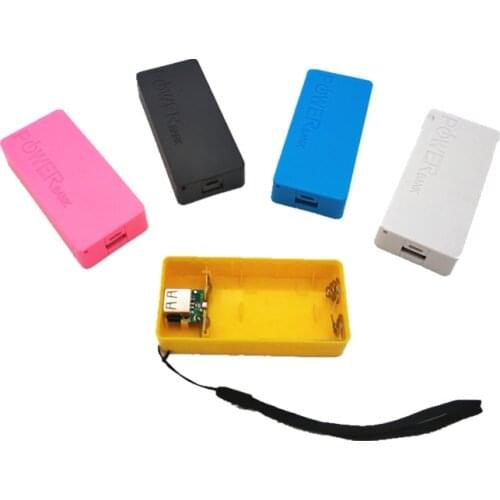 5V USB Power Bank Case 18650 Battery Charger DIY CASE For Cell Phone dropshipping
