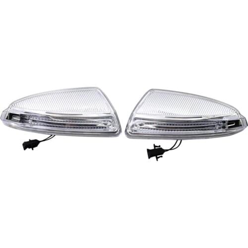 NEW-Car Left+Right LED Rearview Mirror Turn Signal Light for Mercedes-Benz Viano VITO W639 W204 S204 A2048200721 A2048200821