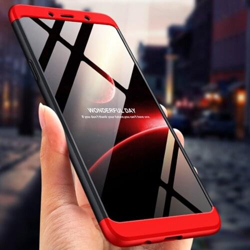 For Samsung A9 2018 GKK Case 3 In 1 PC Matte Cover Samsung A8s A9s A9 Star Pro 2018 2019 J7 Duo On6 Case Coque
