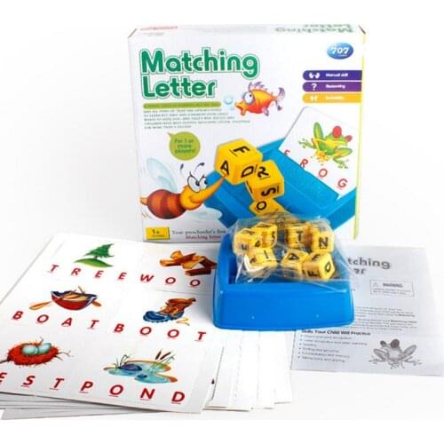 Children And Toddlers Learn English Letter Collocation To Spell Words Early Education Parent-child Interactive Educational Toys