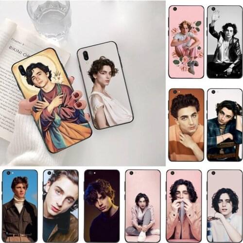 Timothee Chalamet Phone Case For Vivo Y91c Y17 Y51 Y67 Y55 Y7s Y81 Y19 Y97 Y93 V17 vivos5