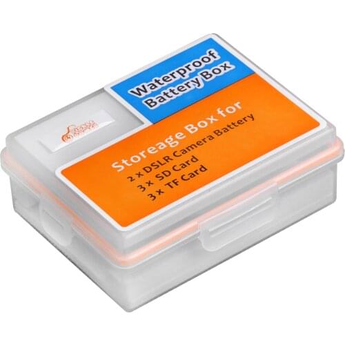 Camera Battery Storage Case for Nikon EN-EL14 EN-EL20 EN-EL9 Canon LP-E5 LP-E8 Panasonic DMW-BLC12 Olympus PS-BLS5 Battery