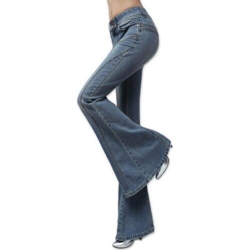 LIEBE MODE Womens High Jeans